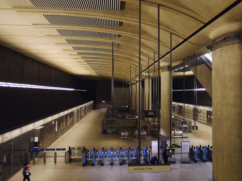 Canary Wharf - Jubilee Line, Londra.